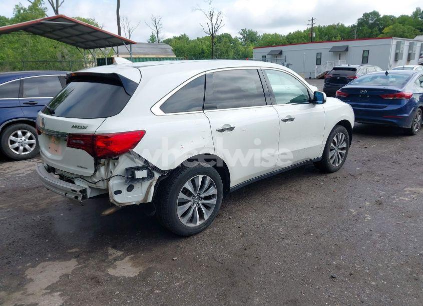 Photo 4 of 2014 Acura Mdx TECH PKG (VIN 5FRYD4H40EB045338)