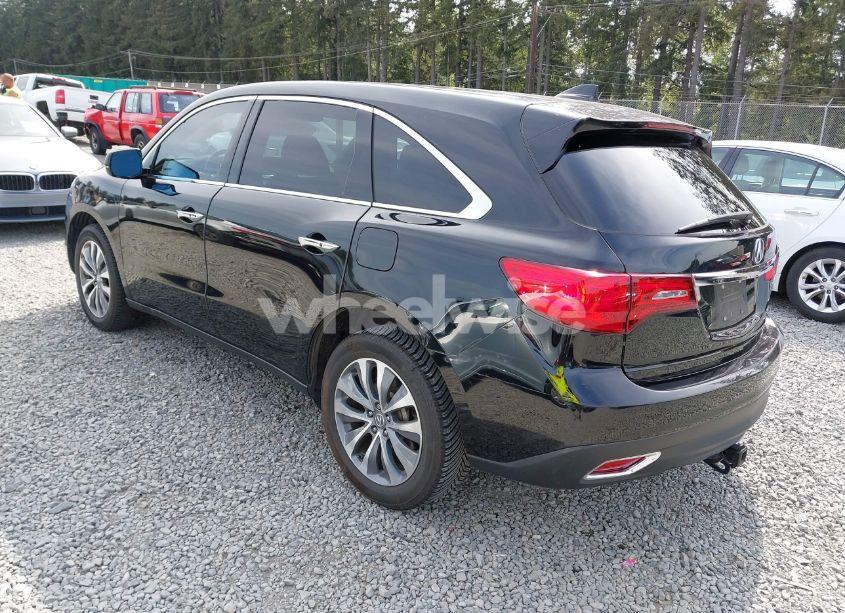 Photo 3 of 2016 Acura Mdx TECHNOLOGY ACURAWATCH PLUS PACKAGES/TECHNOLOGY PACKAGE (VIN 5FRYD4H40GB062370)