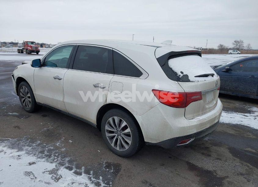 Photo 3 of 2014 Acura Mdx TECHNOLOGY PACKAGE (VIN 5FRYD4H41EB011604)