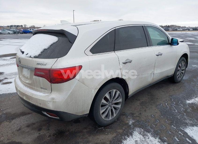 Photo 4 of 2014 Acura Mdx TECHNOLOGY PACKAGE (VIN 5FRYD4H41EB011604)