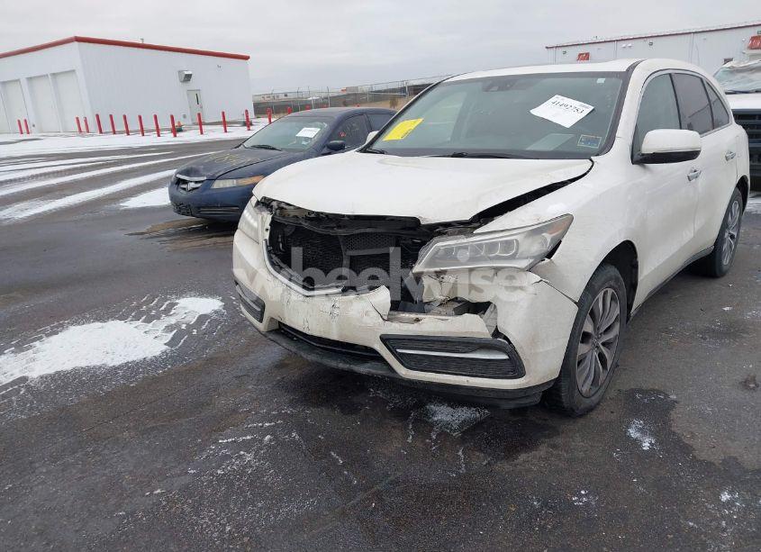 Photo 6 of 2014 Acura Mdx TECHNOLOGY PACKAGE (VIN 5FRYD4H41EB011604)