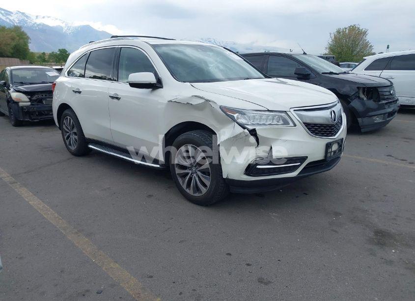 2014 Acura Mdx TECHNOLOGY PACKAGE (VIN 5FRYD4H41EB015622) main photo
