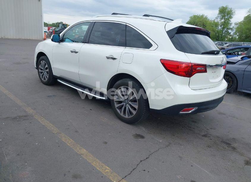 Photo 3 of 2014 Acura Mdx TECHNOLOGY PACKAGE (VIN 5FRYD4H41EB015622)