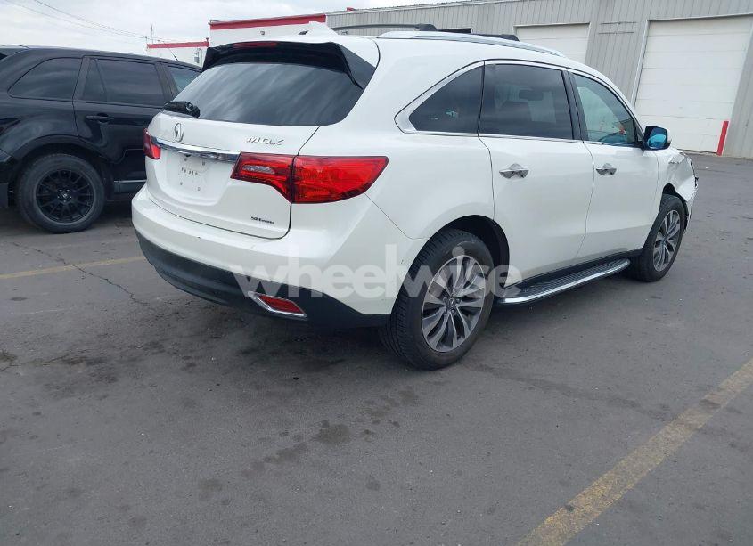 Photo 4 of 2014 Acura Mdx TECHNOLOGY PACKAGE (VIN 5FRYD4H41EB015622)