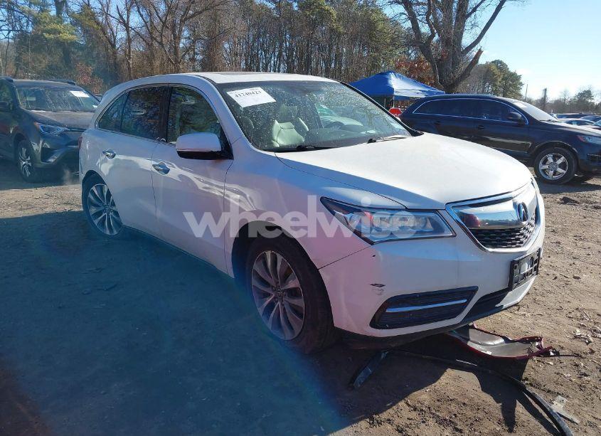 2014 Acura Mdx TECHNOLOGY PACKAGE (VIN 5FRYD4H41EB022330) main photo