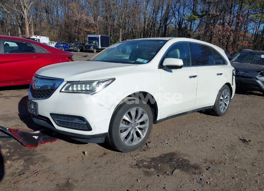 Photo 2 of 2014 Acura Mdx TECHNOLOGY PACKAGE (VIN 5FRYD4H41EB022330)