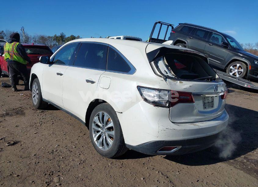 Photo 3 of 2014 Acura Mdx TECHNOLOGY PACKAGE (VIN 5FRYD4H41EB022330)
