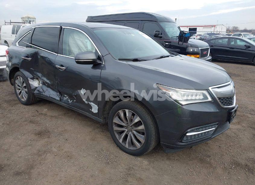 2014 Acura Mdx TECHNOLOGY PACKAGE (VIN 5FRYD4H41EB046644) main photo