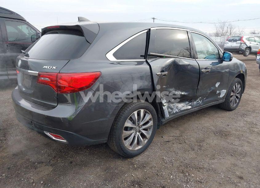 Photo 4 of 2014 Acura Mdx TECHNOLOGY PACKAGE (VIN 5FRYD4H41EB046644)