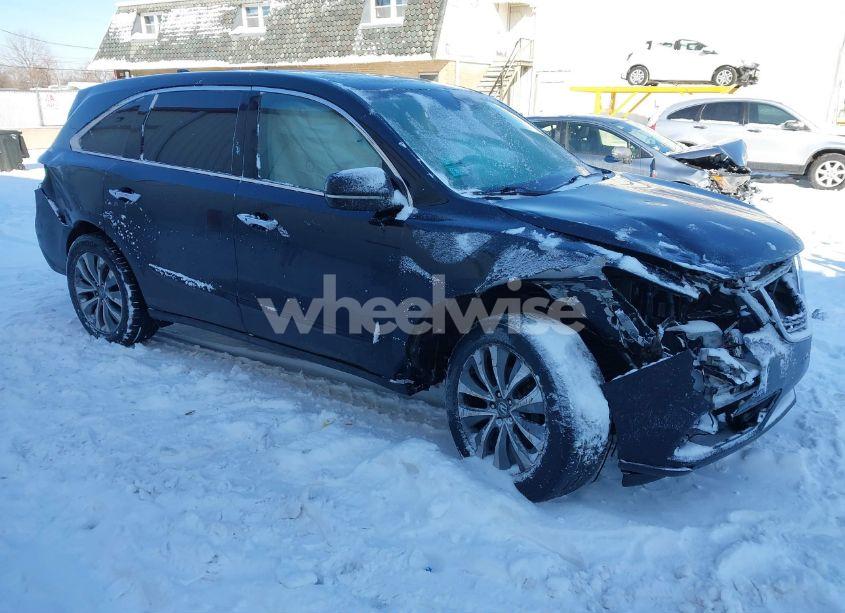 2015 Acura Mdx TECHNOLOGY PACKAGE (VIN 5FRYD4H41FB009109) main photo