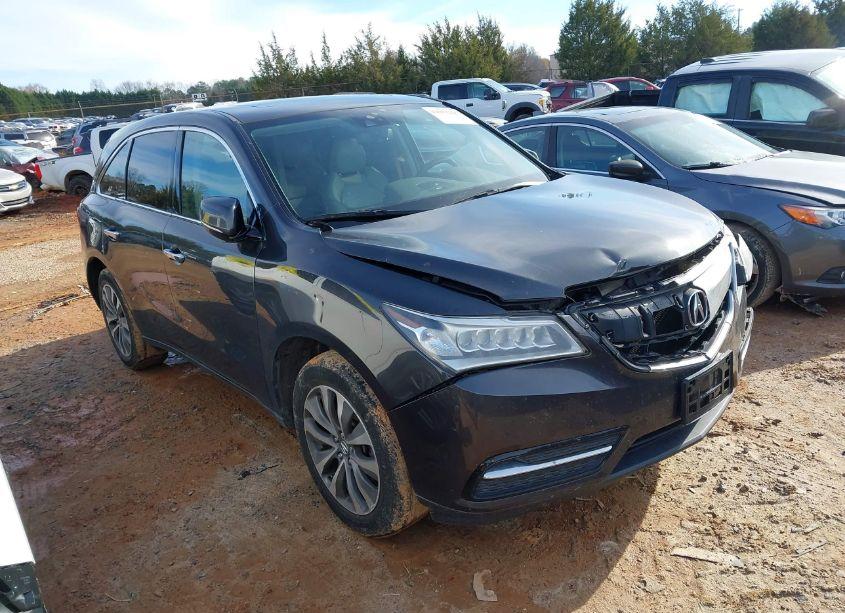2015 Acura Mdx TECHNOLOGY PACKAGE (VIN 5FRYD4H41FB025455) main photo