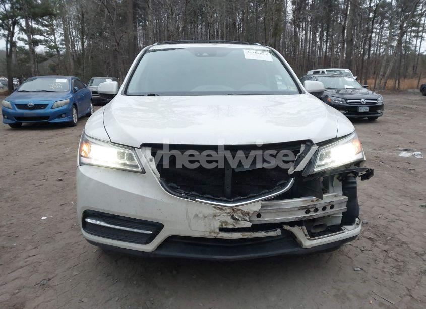 Photo 6 of 2016 Acura Mdx TECHNOLOGY ACURAWATCH PLUS PACKAGES/TECHNOLOGY PACKAGE (VIN 5FRYD4H41GB034674)