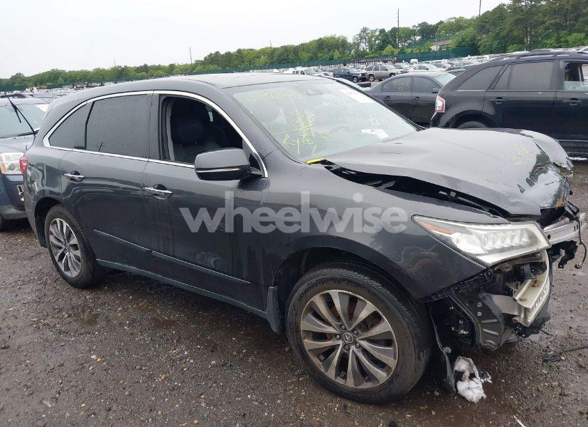 Photo 13 of 2016 Acura Mdx TECHNOLOGY ACURAWATCH PLUS PACKAGES/TECHNOLOGY PACKAGE (VIN 5FRYD4H41GB040524)