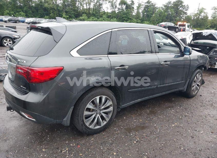 Photo 4 of 2016 Acura Mdx TECHNOLOGY ACURAWATCH PLUS PACKAGES/TECHNOLOGY PACKAGE (VIN 5FRYD4H41GB040524)