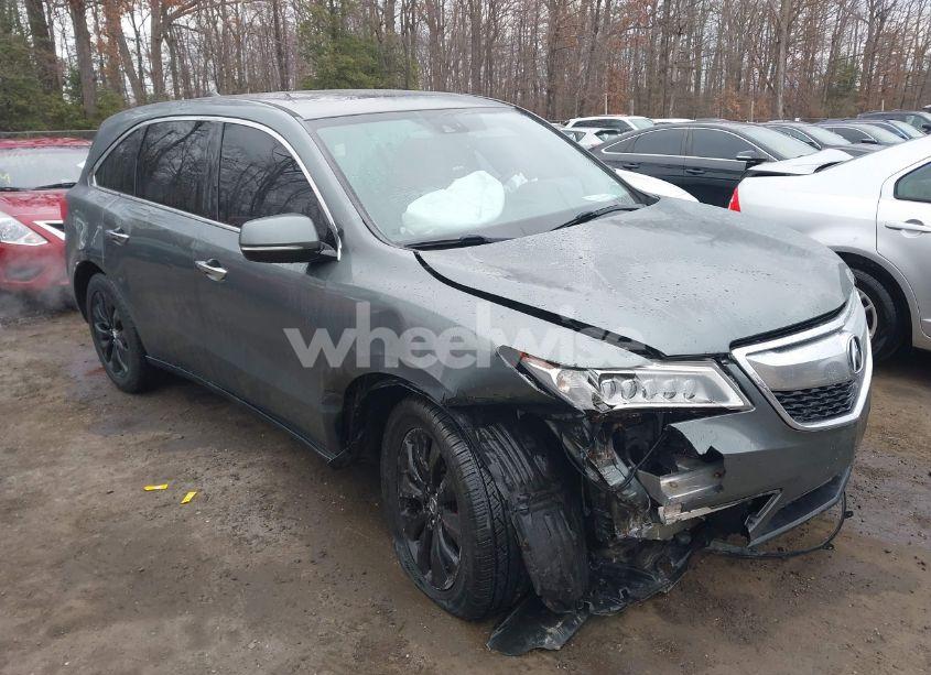 2014 Acura Mdx TECHNOLOGY PACKAGE (VIN 5FRYD4H42EB040223) main photo