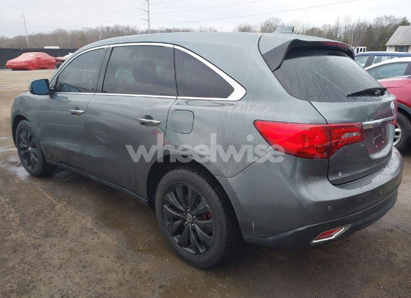 Photo 3 of 2014 Acura Mdx TECHNOLOGY PACKAGE (VIN 5FRYD4H42EB040223)