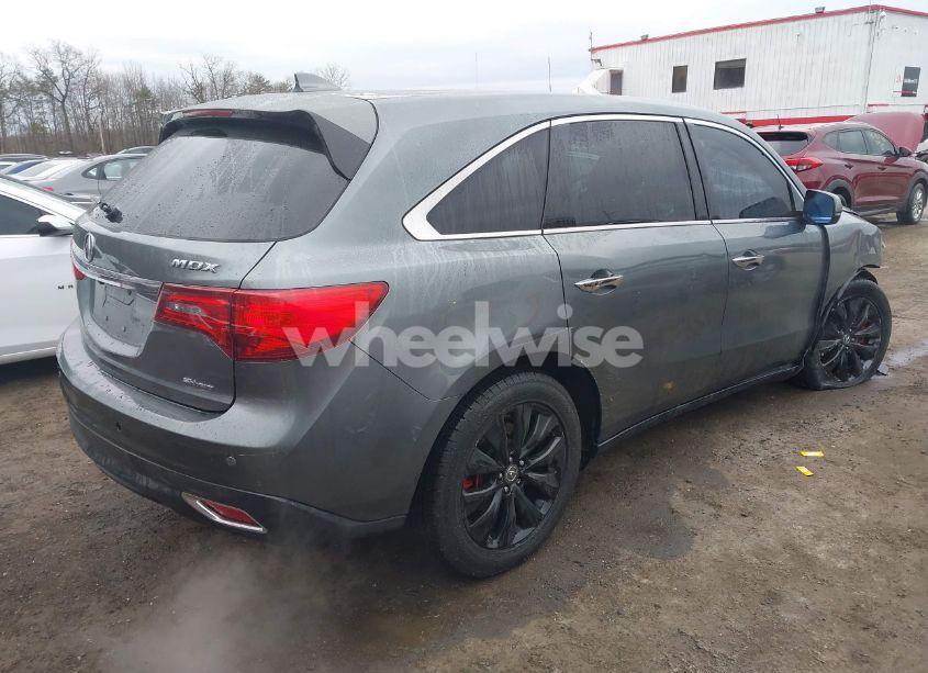 Photo 4 of 2014 Acura Mdx TECHNOLOGY PACKAGE (VIN 5FRYD4H42EB040223)