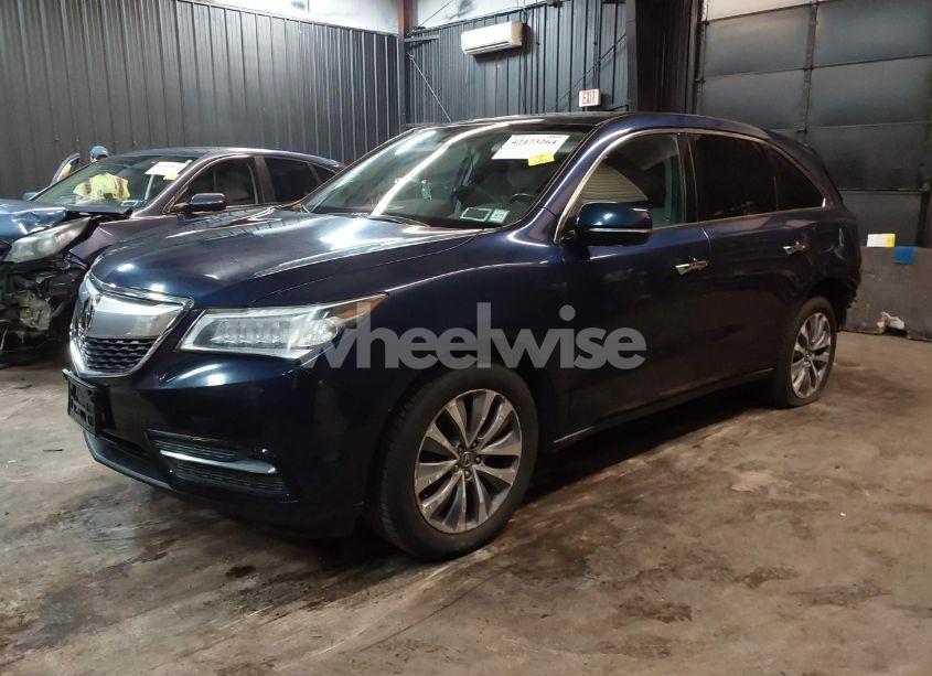 Photo 2 of 2015 Acura Mdx TECHNOLOGY PACKAGE (VIN 5FRYD4H42FB024671)