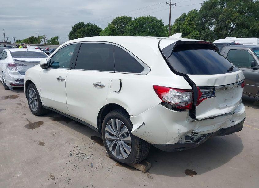 Photo 3 of 2016 Acura Mdx TECH/W/TECH/ACURAWATCH PLUS (VIN 5FRYD4H42GB050740)