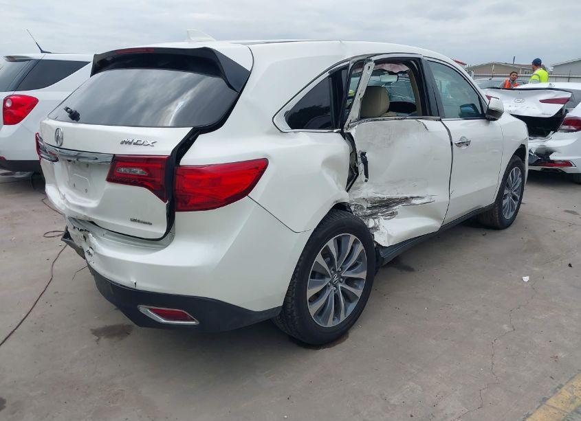 Photo 4 of 2016 Acura Mdx TECH/W/TECH/ACURAWATCH PLUS (VIN 5FRYD4H42GB050740)