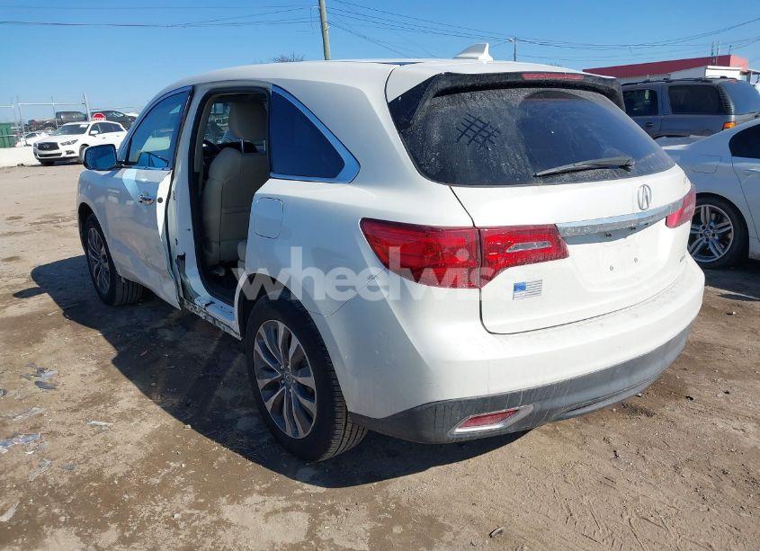Photo 3 of 2016 Acura Mdx TECHNOLOGY ACURAWATCH PLUS PACKAGES/TECHNOLOGY PACKAGE (VIN 5FRYD4H42GB062094)