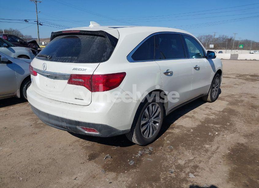 Photo 4 of 2016 Acura Mdx TECHNOLOGY ACURAWATCH PLUS PACKAGES/TECHNOLOGY PACKAGE (VIN 5FRYD4H42GB062094)