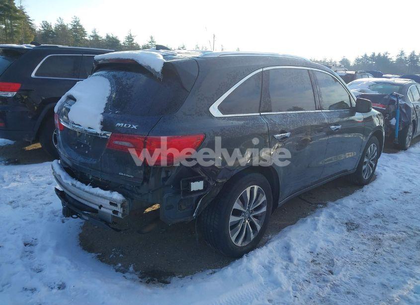 Photo 4 of 2014 Acura Mdx TECHNOLOGY PACKAGE (VIN 5FRYD4H43EB010180)