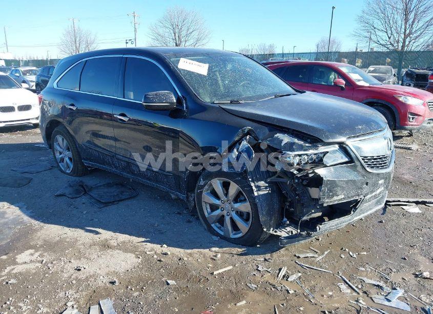 2014 Acura Mdx TECHNOLOGY PACKAGE (VIN 5FRYD4H43EB048590) main photo