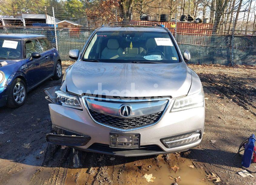 Photo 12 of 2016 Acura Mdx TECHNOLOGY ACURAWATCH PLUS PACKAGES/TECHNOLOGY PACKAGE (VIN 5FRYD4H43GB007170)