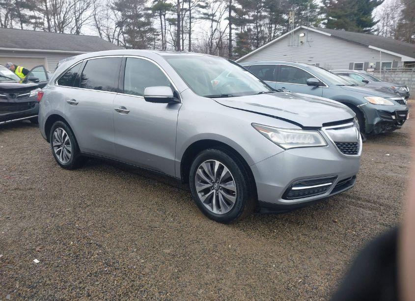 2016 Acura Mdx TECHNOLOGY ACURAWATCH PLUS PACKAGES/TECHNOLOGY PACKAGE (VIN 5FRYD4H43GB044171) main photo