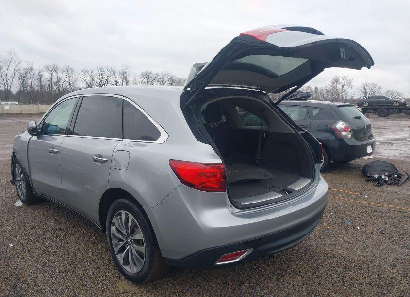 Photo 3 of 2016 Acura Mdx TECHNOLOGY ACURAWATCH PLUS PACKAGES/TECHNOLOGY PACKAGE (VIN 5FRYD4H43GB044171)