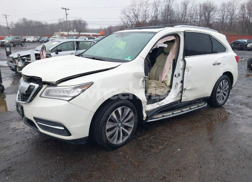 Photo 2 of 2016 Acura Mdx TECHNOLOGY ACURAWATCH PLUS PACKAGES/TECHNOLOGY PACKAGE (VIN 5FRYD4H43GB050567)