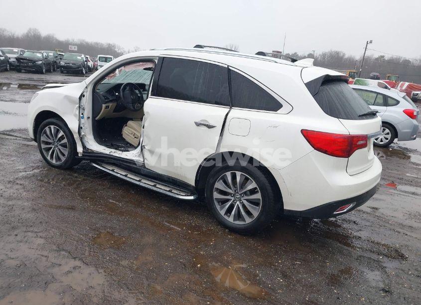Photo 3 of 2016 Acura Mdx TECHNOLOGY ACURAWATCH PLUS PACKAGES/TECHNOLOGY PACKAGE (VIN 5FRYD4H43GB050567)