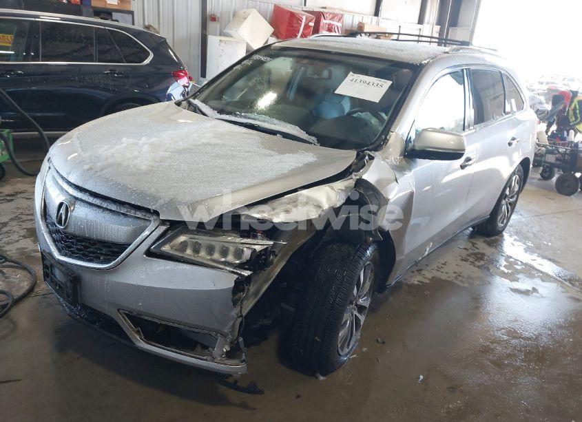 Photo 2 of 2014 Acura Mdx TECHNOLOGY PACKAGE (VIN 5FRYD4H44EB012584)