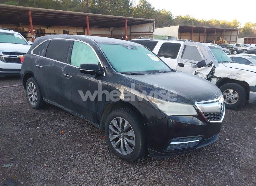 2014 Acura Mdx TECHNOLOGY PACKAGE (VIN 5FRYD4H44EB015291) main photo