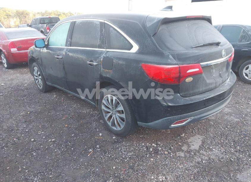 Photo 3 of 2014 Acura Mdx TECHNOLOGY PACKAGE (VIN 5FRYD4H44EB015291)