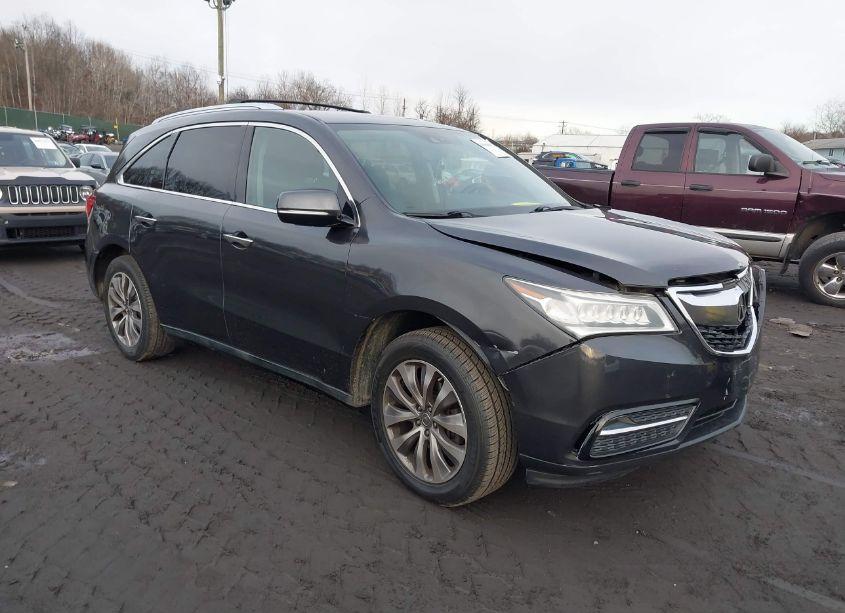 2014 Acura Mdx TECHNOLOGY PACKAGE (VIN 5FRYD4H44EB017705) main photo