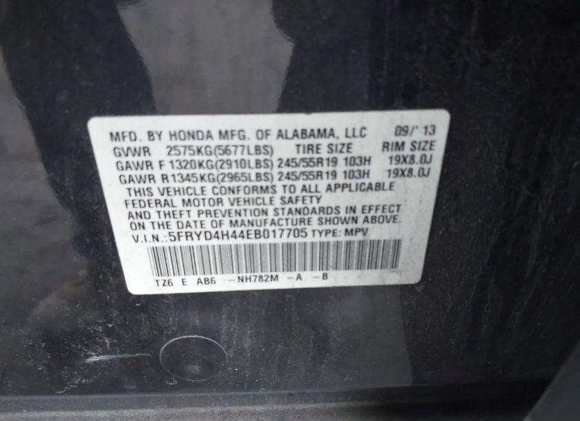 Photo 9 of 2014 Acura Mdx TECHNOLOGY PACKAGE (VIN 5FRYD4H44EB017705)
