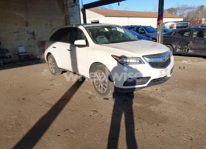 2014 Acura Mdx TECHNOLOGY PACKAGE (VIN 5FRYD4H44EB020684) main photo