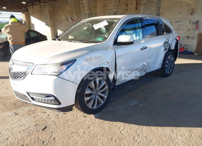 Photo 2 of 2014 Acura Mdx TECHNOLOGY PACKAGE (VIN 5FRYD4H44EB020684)