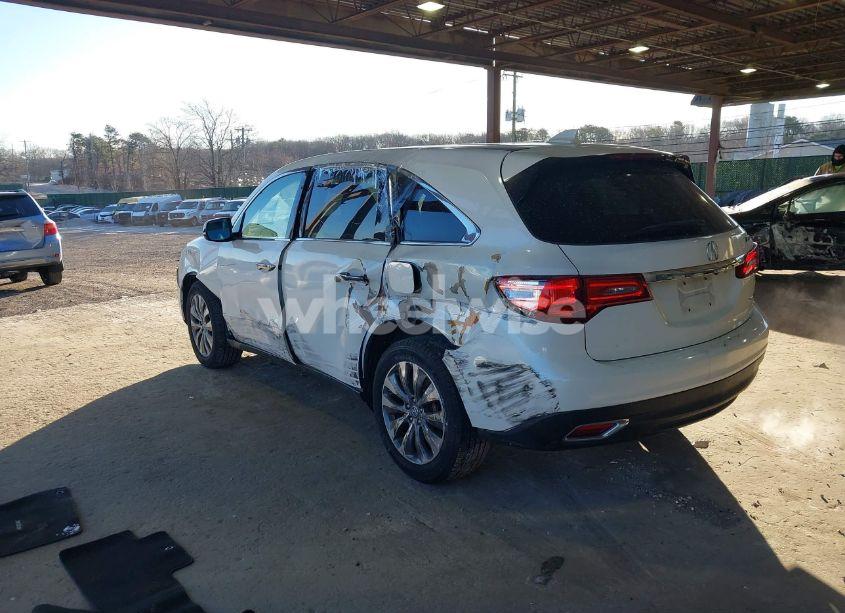 Photo 3 of 2014 Acura Mdx TECHNOLOGY PACKAGE (VIN 5FRYD4H44EB020684)