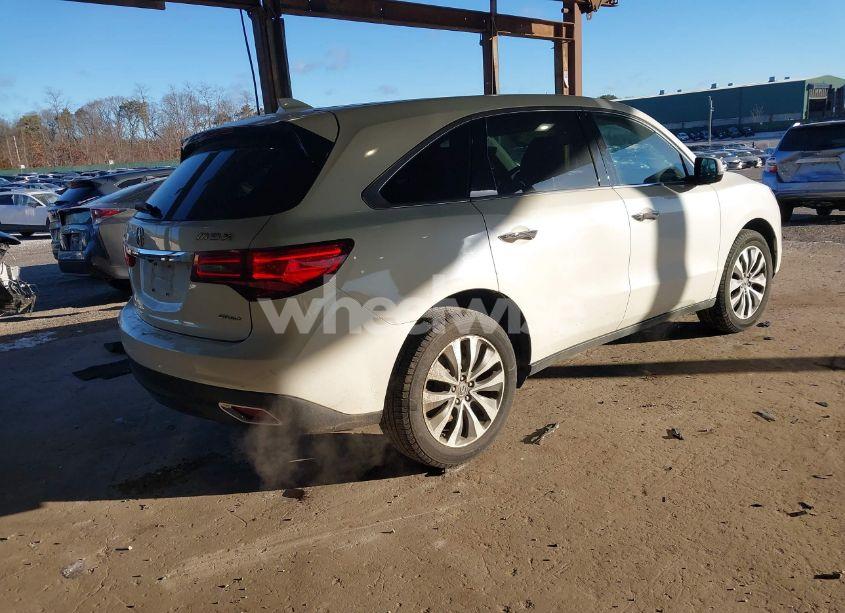 Photo 4 of 2014 Acura Mdx TECHNOLOGY PACKAGE (VIN 5FRYD4H44EB020684)
