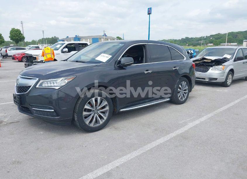 Photo 2 of 2014 Acura Mdx TECH PKG (VIN 5FRYD4H44EB043446)
