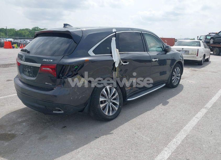 Photo 4 of 2014 Acura Mdx TECH PKG (VIN 5FRYD4H44EB043446)