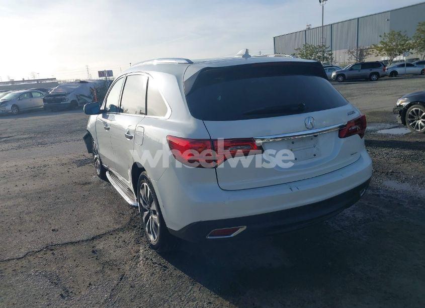 Photo 3 of 2016 Acura Mdx TECHNOLOGY ACURAWATCH PLUS PACKAGES/TECHNOLOGY PACKAGE (VIN 5FRYD4H44GB028108)