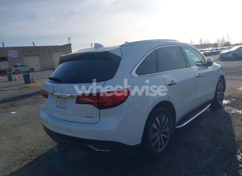 Photo 4 of 2016 Acura Mdx TECHNOLOGY ACURAWATCH PLUS PACKAGES/TECHNOLOGY PACKAGE (VIN 5FRYD4H44GB028108)