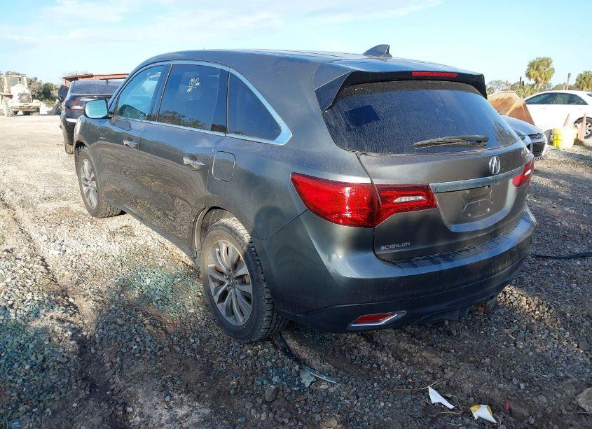 Photo 3 of 2016 Acura Mdx TECHNOLOGY ACURAWATCH PLUS PACKAGES/TECHNOLOGY PACKAGE (VIN 5FRYD4H44GB033003)