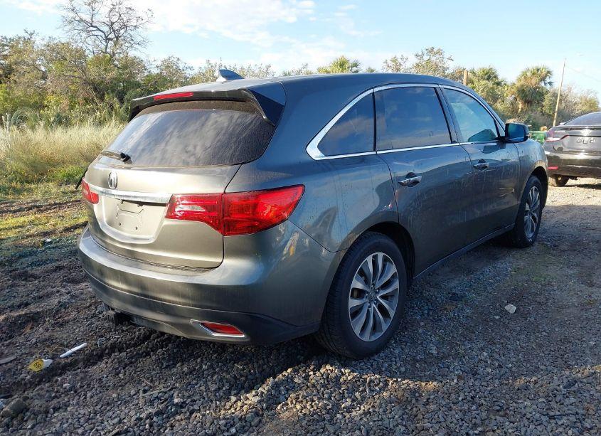 Photo 4 of 2016 Acura Mdx TECHNOLOGY ACURAWATCH PLUS PACKAGES/TECHNOLOGY PACKAGE (VIN 5FRYD4H44GB033003)