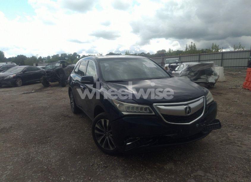 2014 Acura Mdx TECHNOLOGY PACKAGE (VIN 5FRYD4H45EB012870) main photo