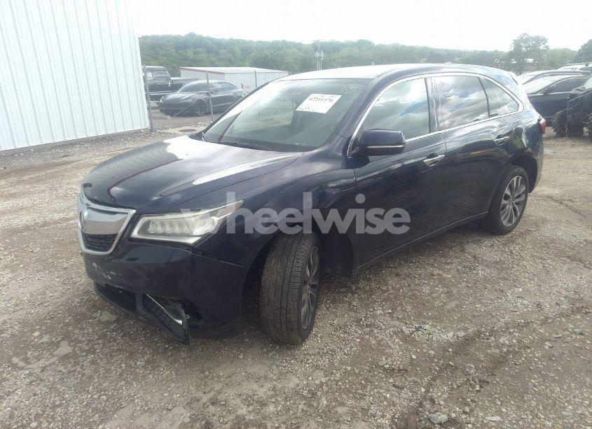 Photo 2 of 2014 Acura Mdx TECHNOLOGY PACKAGE (VIN 5FRYD4H45EB012870)